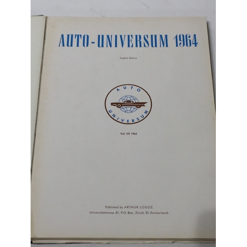 233 - Vintage Auto Universum Book 1964