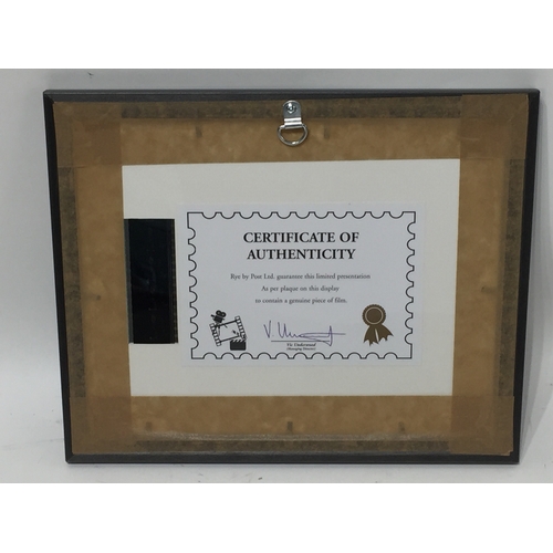 261 - Limited edition framed original film cell for Thunderbirds are go :pin cell: along with collectors p... 