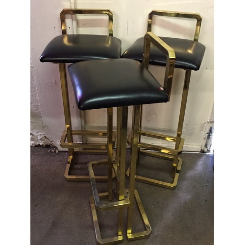 52 - 3 Retro Bar Stools