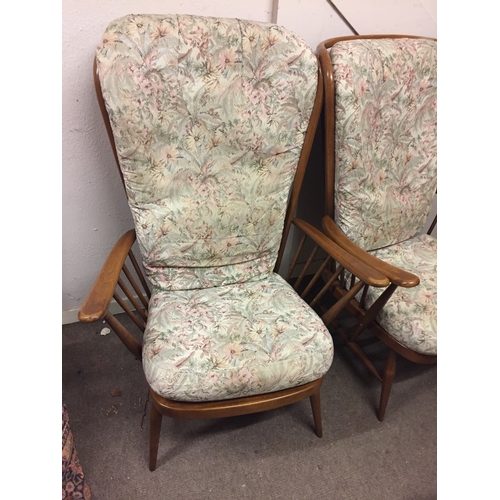 9 - 2 X Ercol Chairs