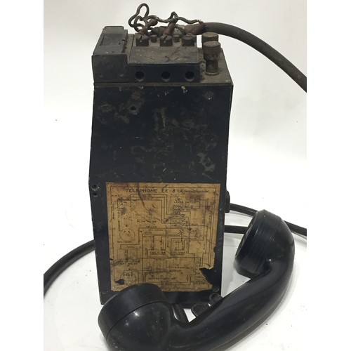 209 - WW2 Signal Corps Telephone Set EE-8 A