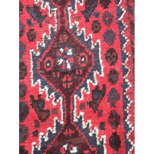 241 - Hand Made Rug / Runner 132 x 55 cms