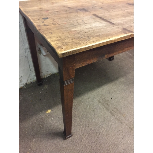 66 - Farmhouse Table 109 x 72 x 76 cms