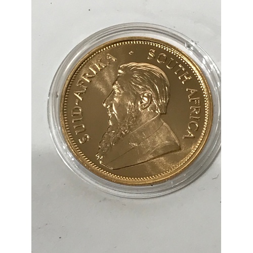 171 - 1975 Full 1 Ounce Gold South African Cruggerand