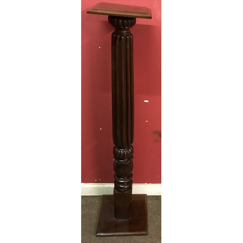 15 - Mahogany Tochere . 124 cms High