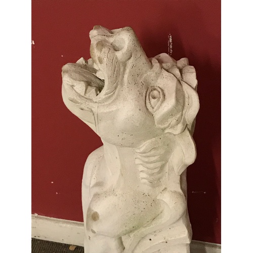 74 - Architectural Stone Gargoyle Figure Corbel standing 95 cms High