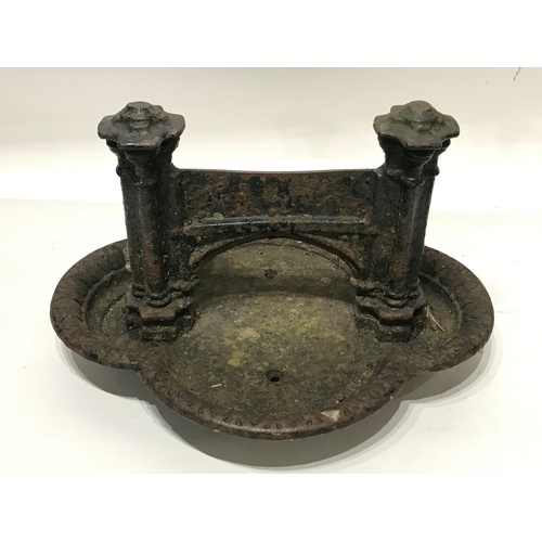 153 - Victorian Cast Iron Boot Scraper