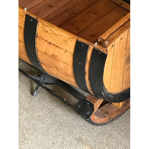 49 - Good Example Of A Bespoke Made Crib From A Barrel