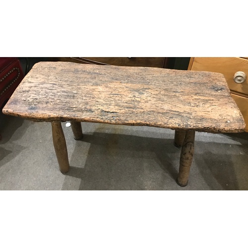 548 - Early Plank Top Table 100 x 40 x 55 cms