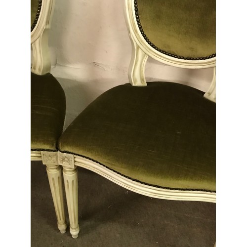 15 - Pair Of French Chairs