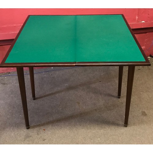 32 - Vintage Card Table . 85 x 43 x 75 cms Unopened.