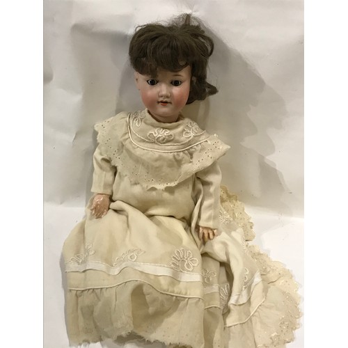 200 - German Made Antique Armond Marseille Doll.