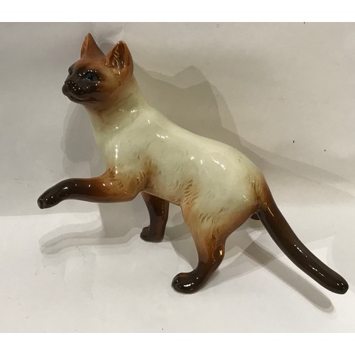 203 - Beswick Cat 17 x 14 cms