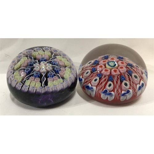 209 - 2 X Vintage Paperweights.