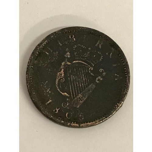 121 - Irish George lll 1805 Coin