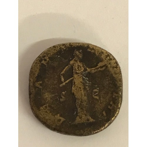 122 - Early Coin Possibly Roman