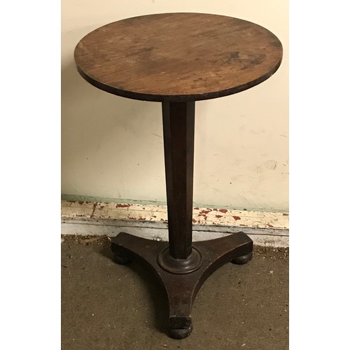 18 - Circular Top Side Table 69 High x 48 cms Diameter.