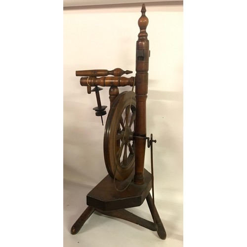 133 - Antique Spinning Wheel