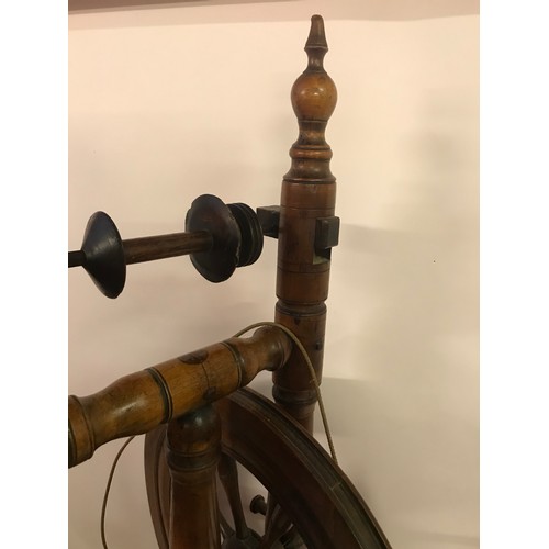 133 - Antique Spinning Wheel