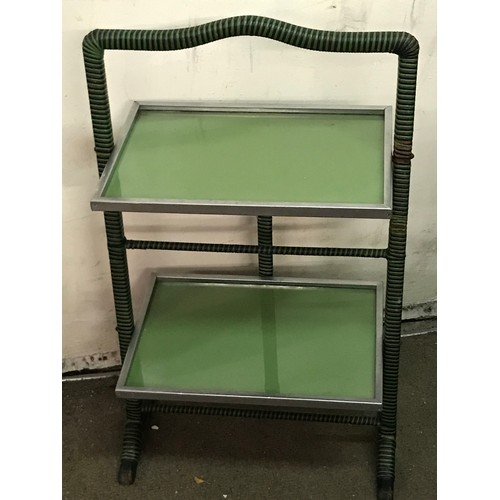 88 - Vintage Folding Stand / Tray 86 cms High