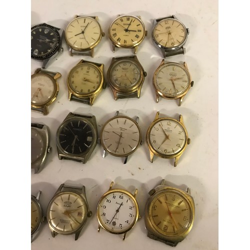 196 - Quantity Of Vintage Wristwatches