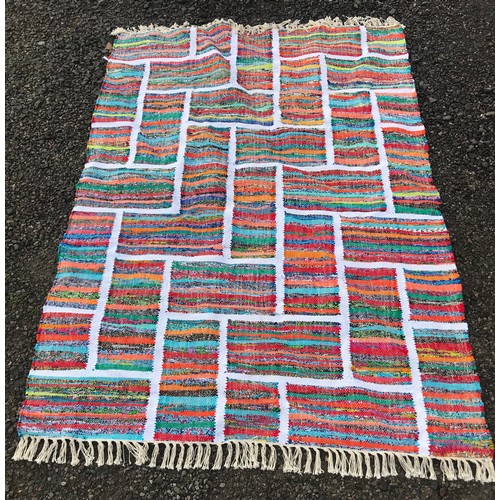 69 - Hand Knotted Kilim Rug 205 x 137 cms