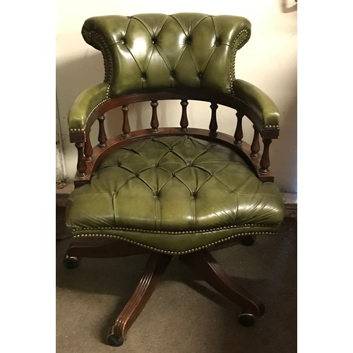 37b - Chesterfield Captains Chair