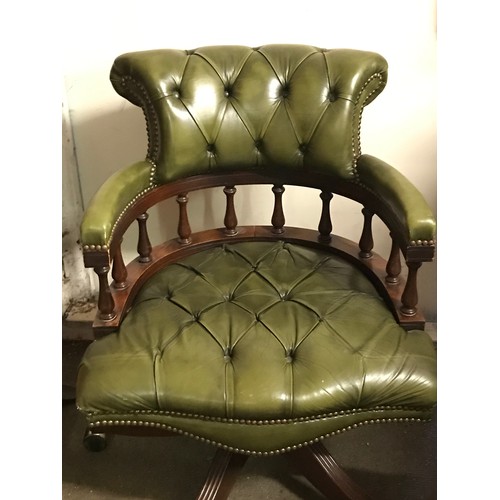 37b - Chesterfield Captains Chair