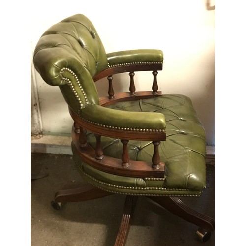 37b - Chesterfield Captains Chair