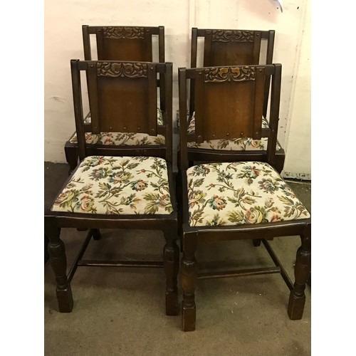 83 - 4 Vintage Dining Chairs