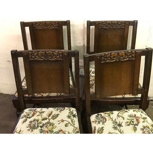 83 - 4 Vintage Dining Chairs