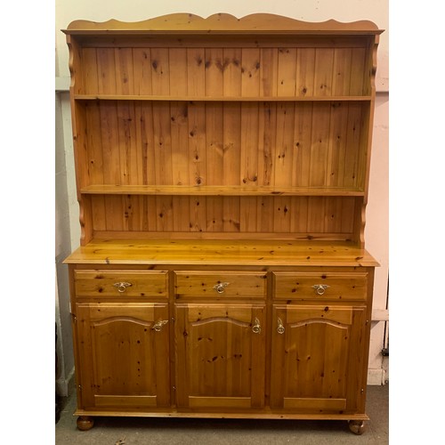 59 - Vintage Pine Dresser 144 x 41 x 198 cms