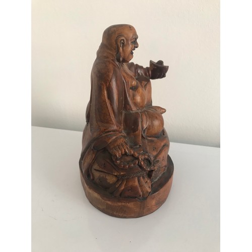 102 - Nicely Carved Wooden Buddha
18.5 cms h