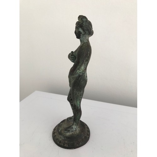 120 - Bronze Statue Of A Bathing Diana
18 cms high