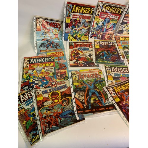 54 - Quantity Of Vintage  The Avengers Comics