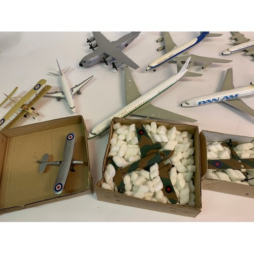 55 - Box Of Various Model Aircraft