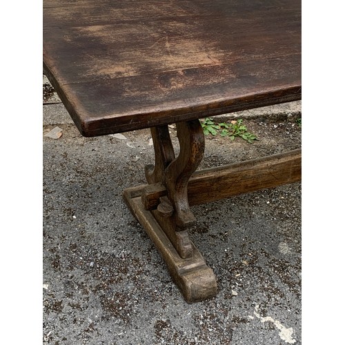 67 - Antique refectory Table  184 x 76 x 76 cms