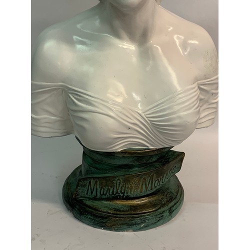 291 - Large Ceramic Bust Of Marilyn Monroe 65 cms High