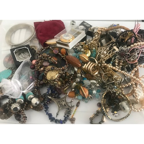 177 - Large Collection Of Vintage Costume Jewellery