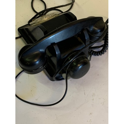 325 - Vintage Collectable  Telephone With Additional Earpiece.