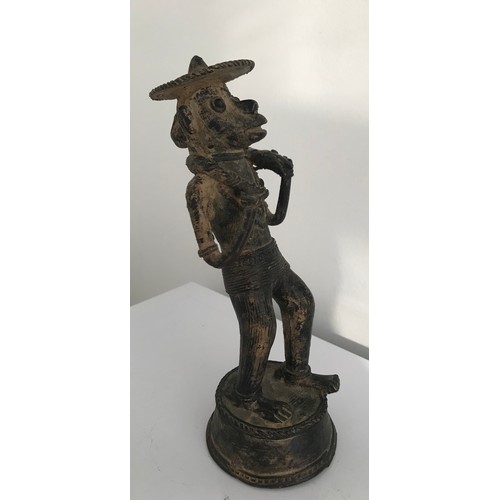 189 - Unusual Bronze Tribal Statue Possibly MALI 
23 cms high