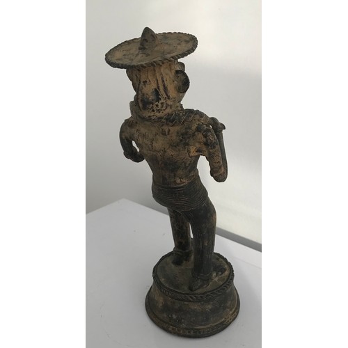 189 - Unusual Bronze Tribal Statue Possibly MALI 
23 cms high