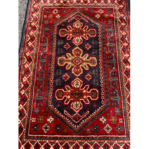 98 - Decorative Afghan Rug  164 x 100 cms