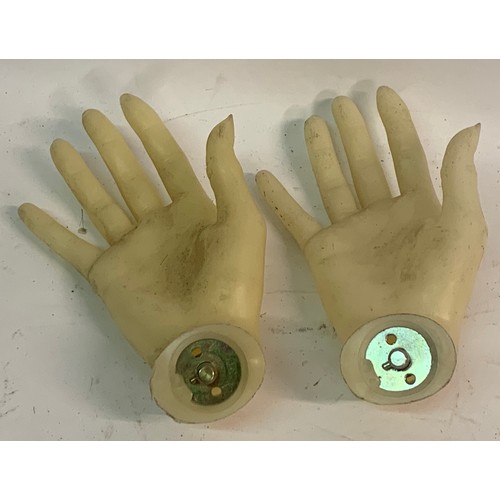 497 - Two Vintage Mannequin Hands (2)