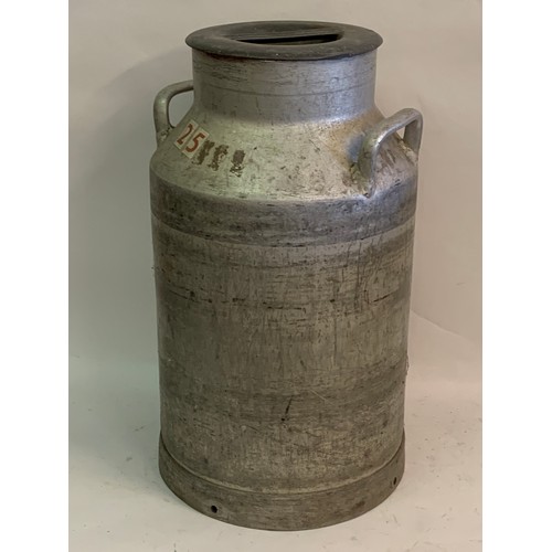 508 - Vintage Aluminium Milk Churn.