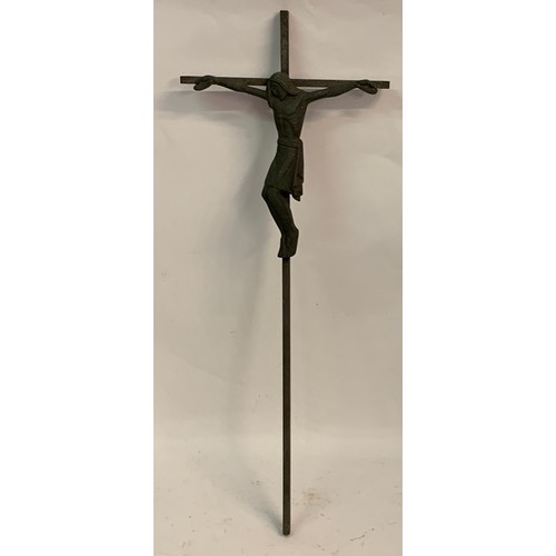 557 - Bronze Corpus Christi. 58 x 22 cms