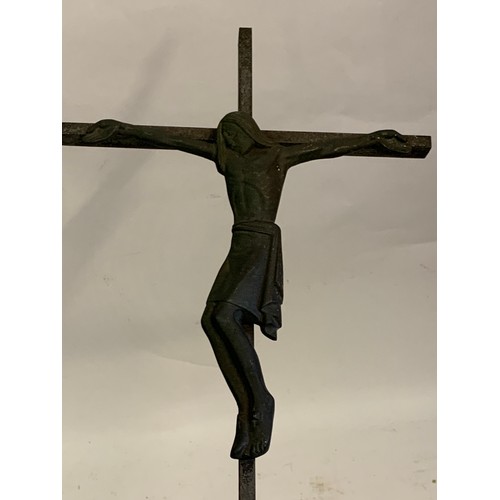 557 - Bronze Corpus Christi. 58 x 22 cms