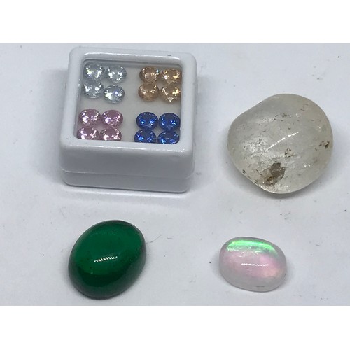 303 - Quantity Of Loose Gemstones Yeovil Auctions Is Not GIA Certified So We Cannot Guarantee Natural vs S... 