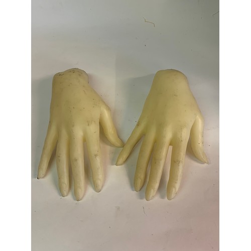 89 - Two Vintage Mannequin Hands (2)