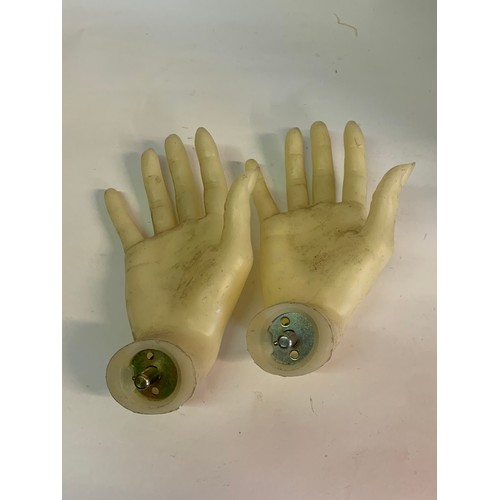 89 - Two Vintage Mannequin Hands (2)